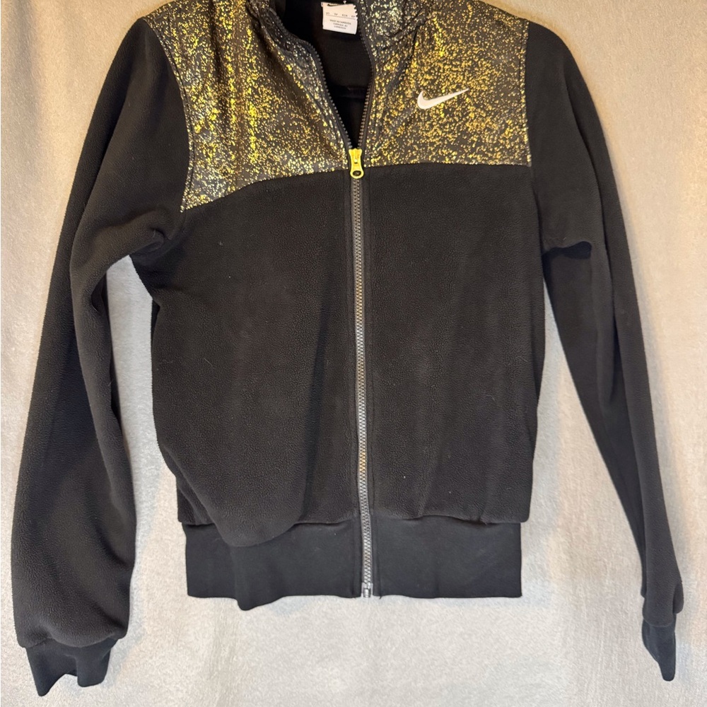 Nike Black Fleece and Gold Women's Jacket. Excellent Condition.